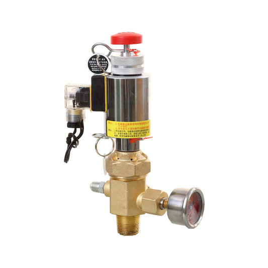 Head Valve Solenoid and Manual Actuator, for Pilot Gas Cylinder