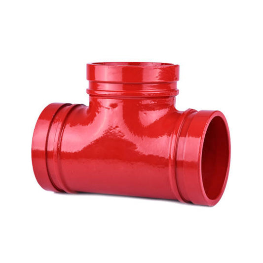 REDUCING TEE  GROOVED