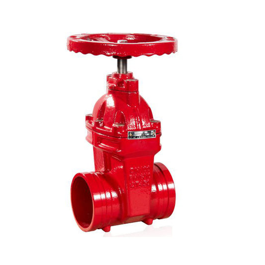 Non-rising Stem Gate Valve, Groove Connection, Medium Grade