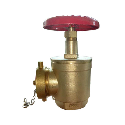 Hose Valve / Landing Valve With Cap and Chain