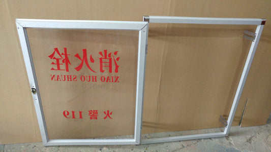 Door frame for cabinet